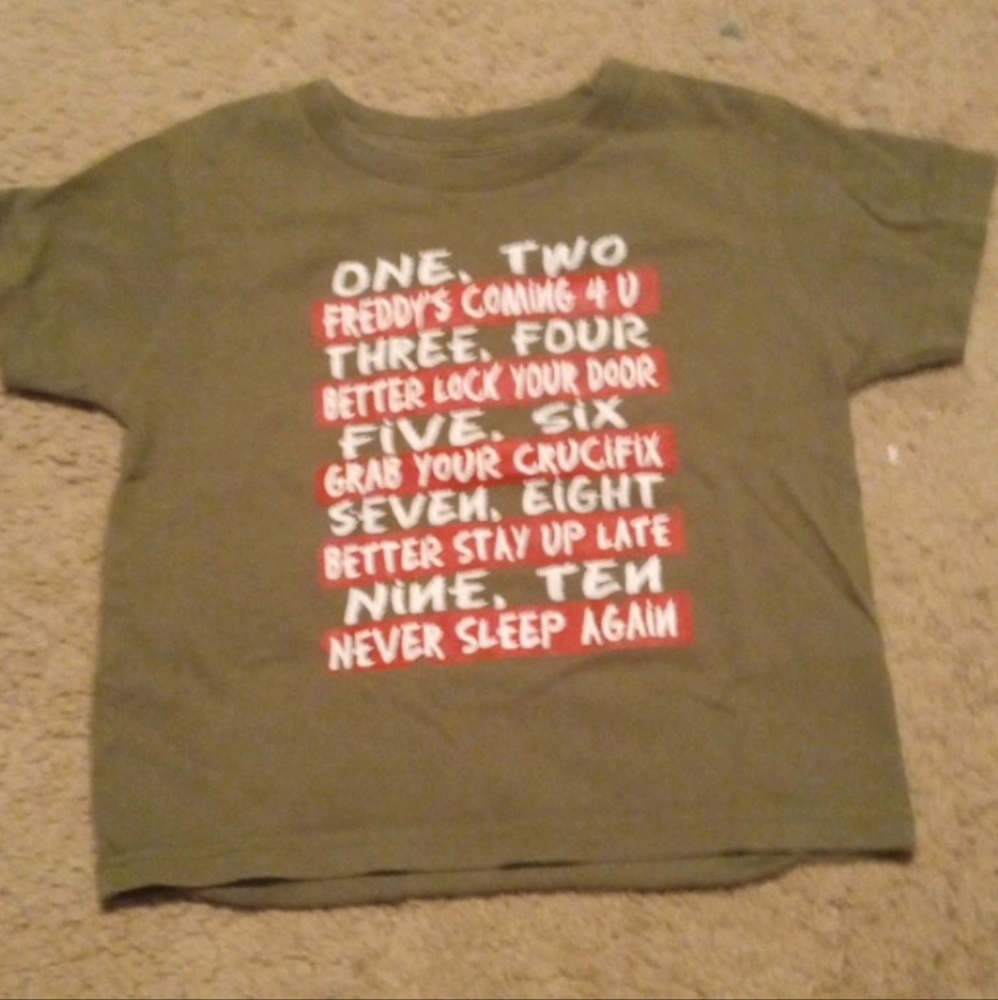 Freddy Krueger kids shirt